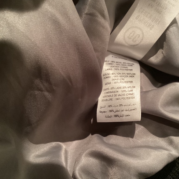 🌟❤️BNNT “OPENING CEREMONY” Varsity Jacket. L. Real Leather and Wool. - Picture 9 of 10